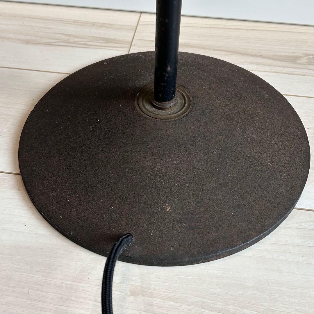 アンティーク フロアスタンド 照明ランプ アイアン 真鍮 インダストリアル￼
