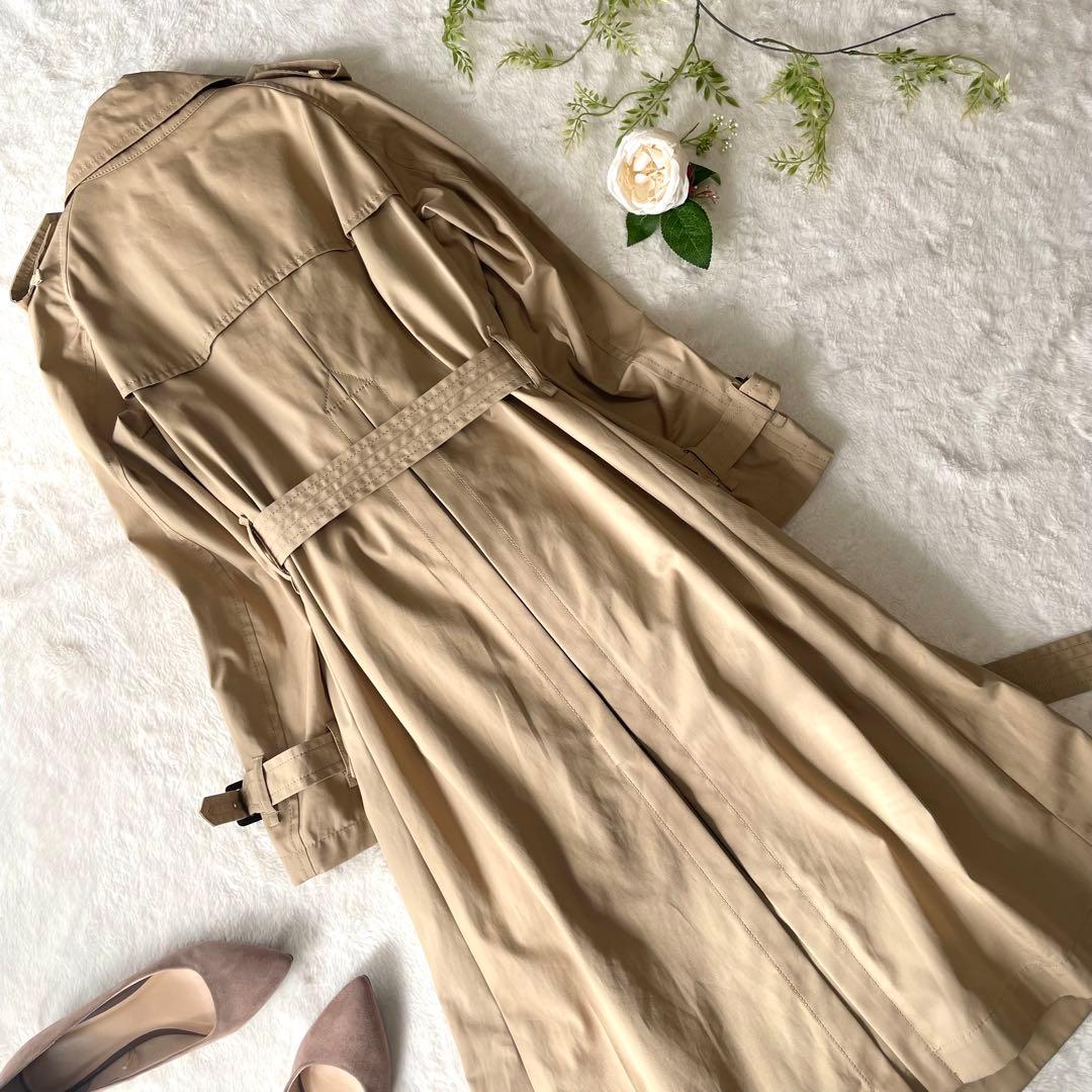 美品✨ダブルスタンダードクロージング トレンチコート ライナーベルト付 38 M