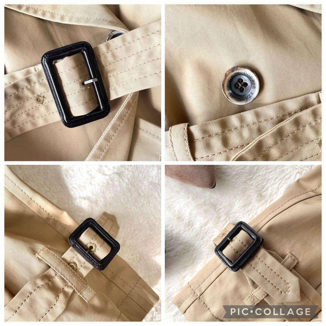 美品✨ダブルスタンダードクロージング トレンチコート ライナーベルト付 38 M