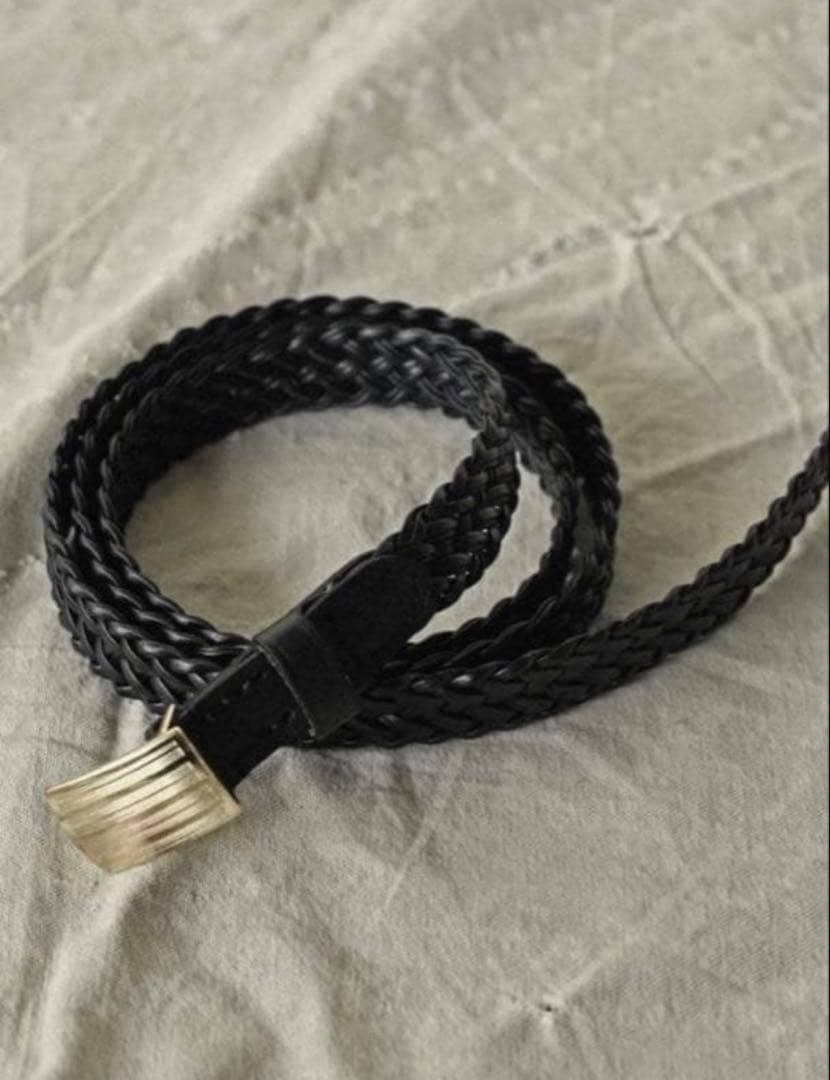 shiun/SLIDE BUCKLE MESH BELT 新品未使用品