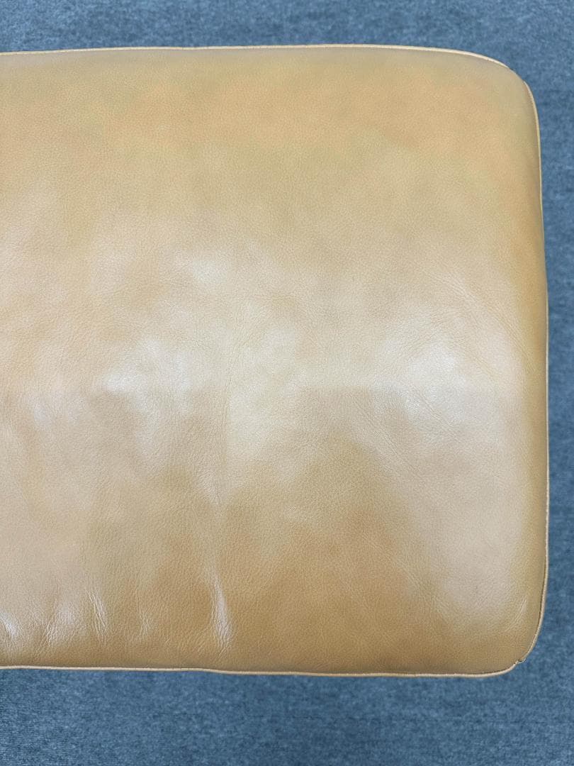 ■unico/ウニコ■MOLN/モルン　レザー　オットマン　本革　ブラウン