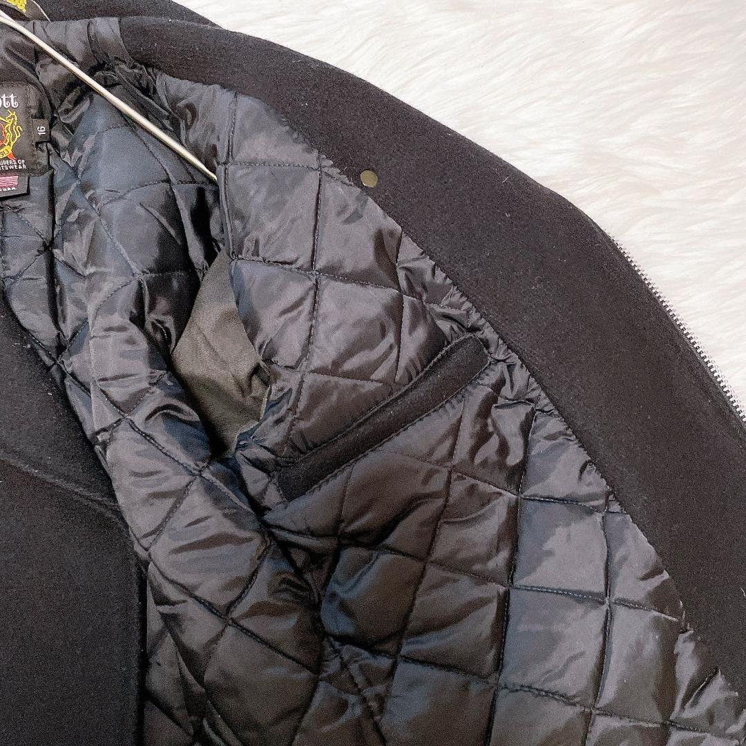 Schott ワンスター　メルトン　ライダーズジャケット　Sサイズ