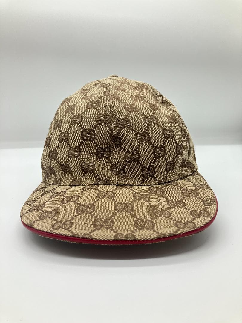 GUCCI シェリーライン GG柄 ベースボールキャップ 帽子 サイズ M