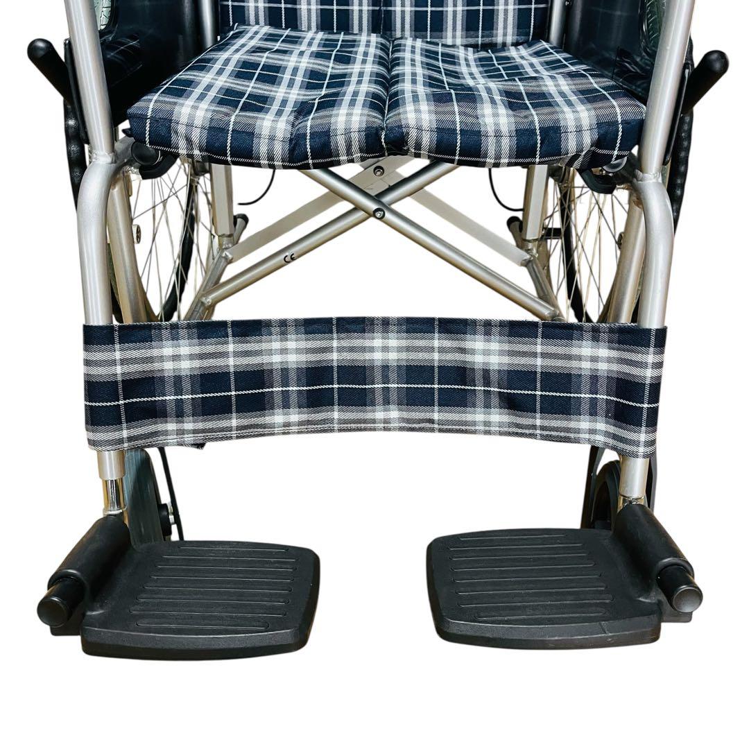 美品✨自走用車椅子 折りたたみ式 チェック柄 ノーパンクタイヤ customer