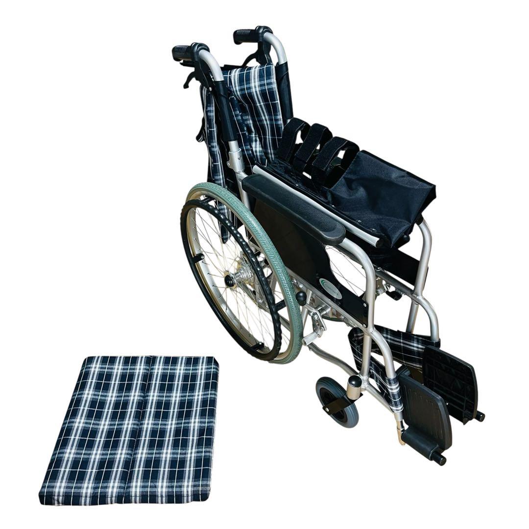 美品✨自走用車椅子 折りたたみ式 チェック柄 ノーパンクタイヤ customer