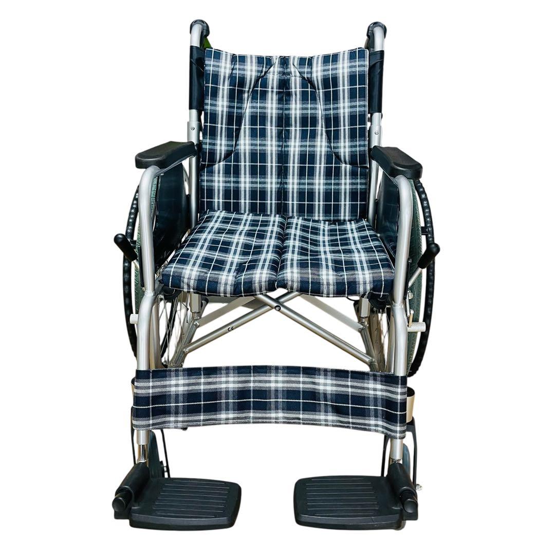 美品✨自走用車椅子 折りたたみ式 チェック柄 ノーパンクタイヤ customer