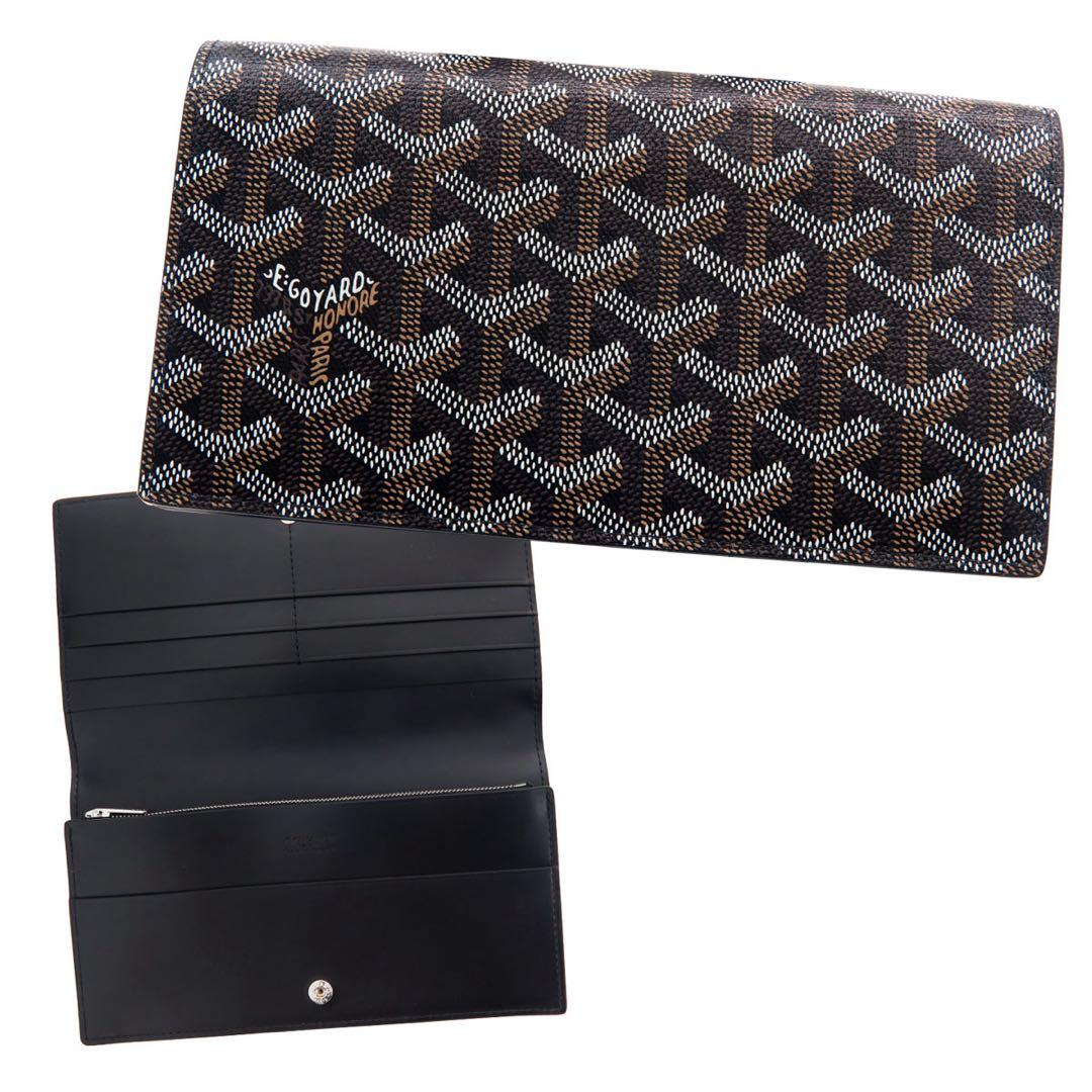 【美品】Goyard （ゴヤール）長財布 ブラック