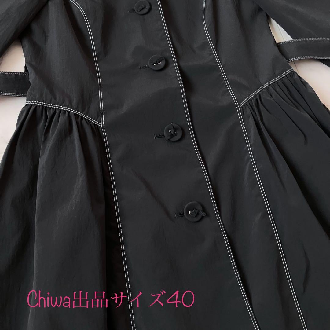 エムズグレイシー　襟袖フリル　エレガントコート　サイズ40 カタログ掲載