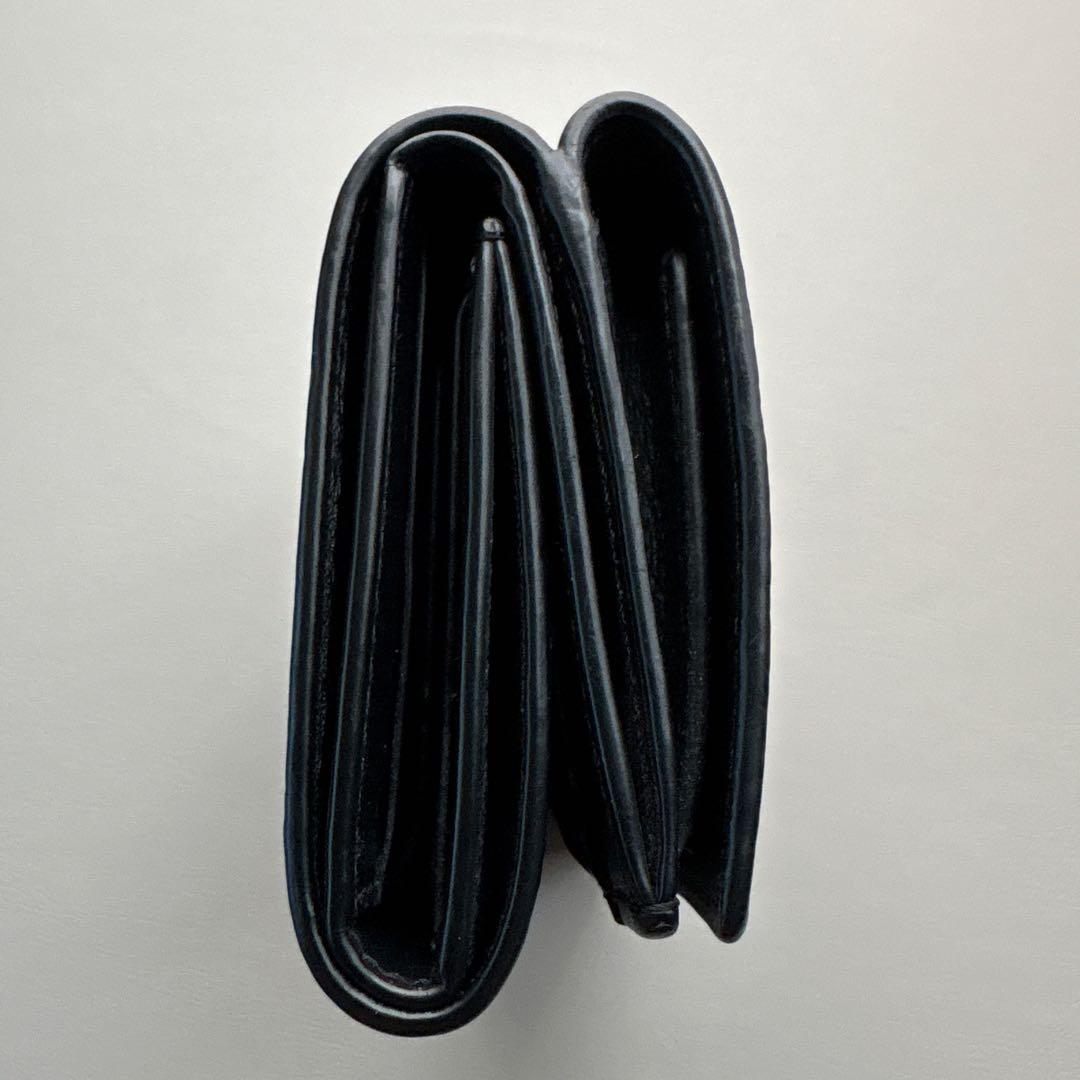 小物 LOEWE TRIFOLD WALLET BLACK