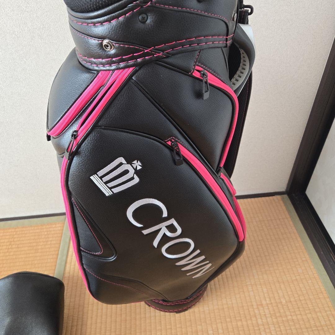 非売品 限定品 トヨタ クラウン ピンク キャディバッグ 未使用品