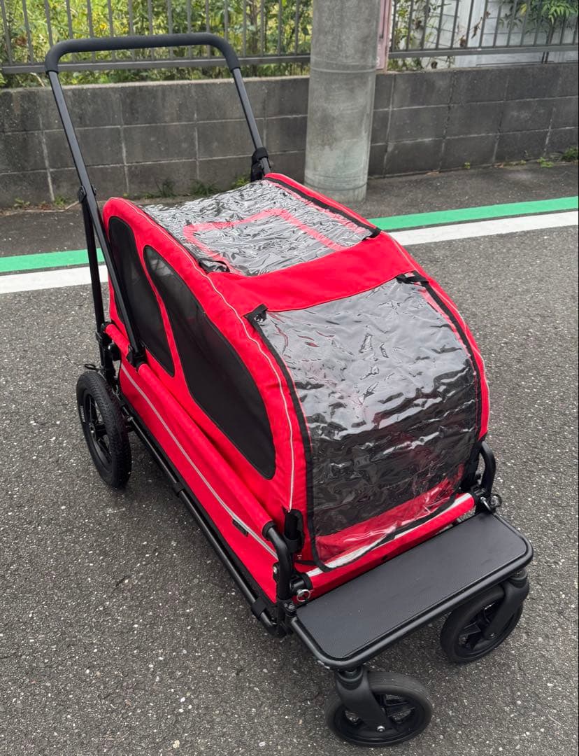 エアバギー　Air Baggy キャリッジ　レインカバー付き