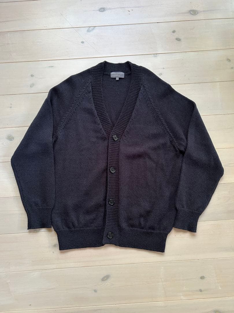 トップス 24AW WASHABLE MERINO CORD CARDIGAN