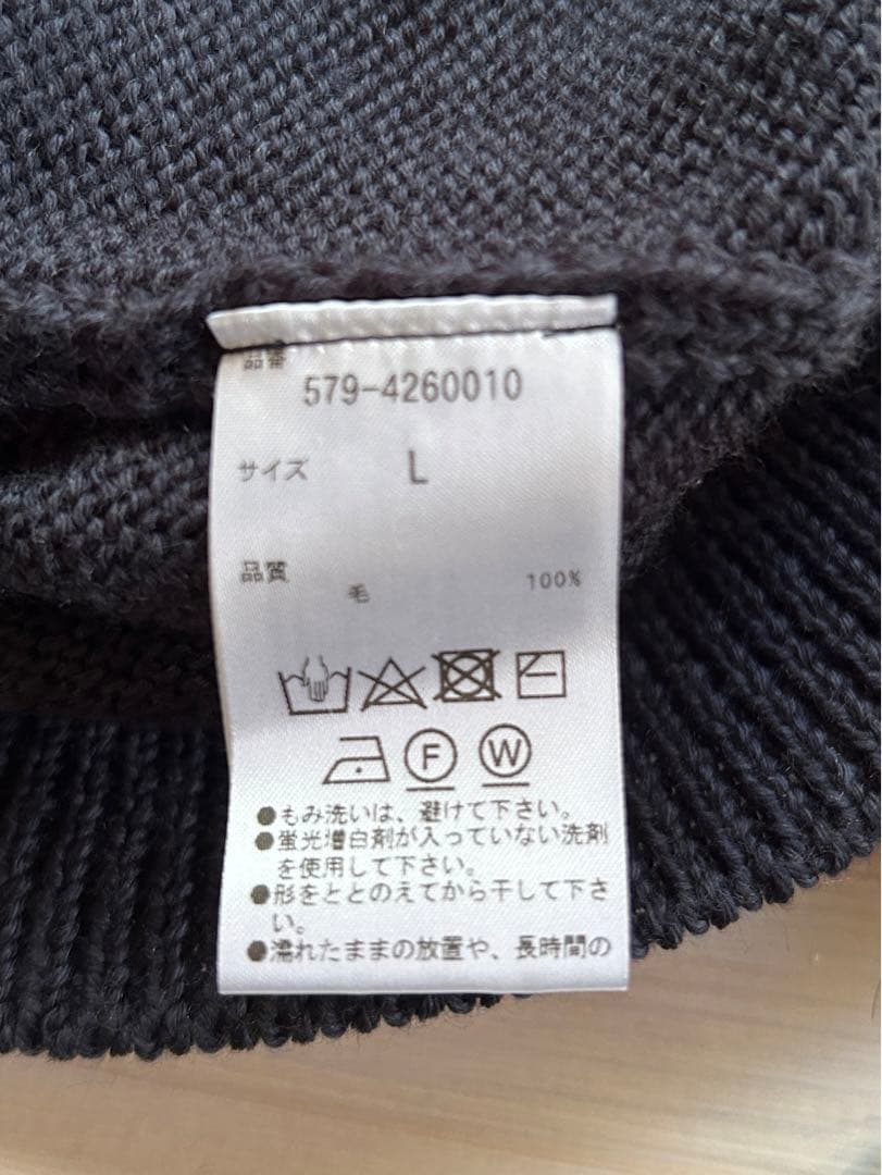 トップス 24AW WASHABLE MERINO CORD CARDIGAN