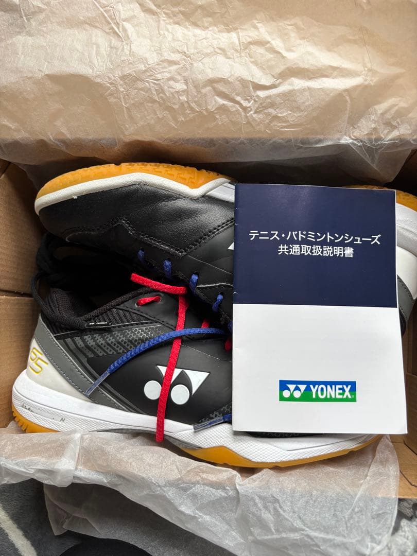 YONEX バドミントンシューズ パワークッション65Z ブラック　25.5㎝