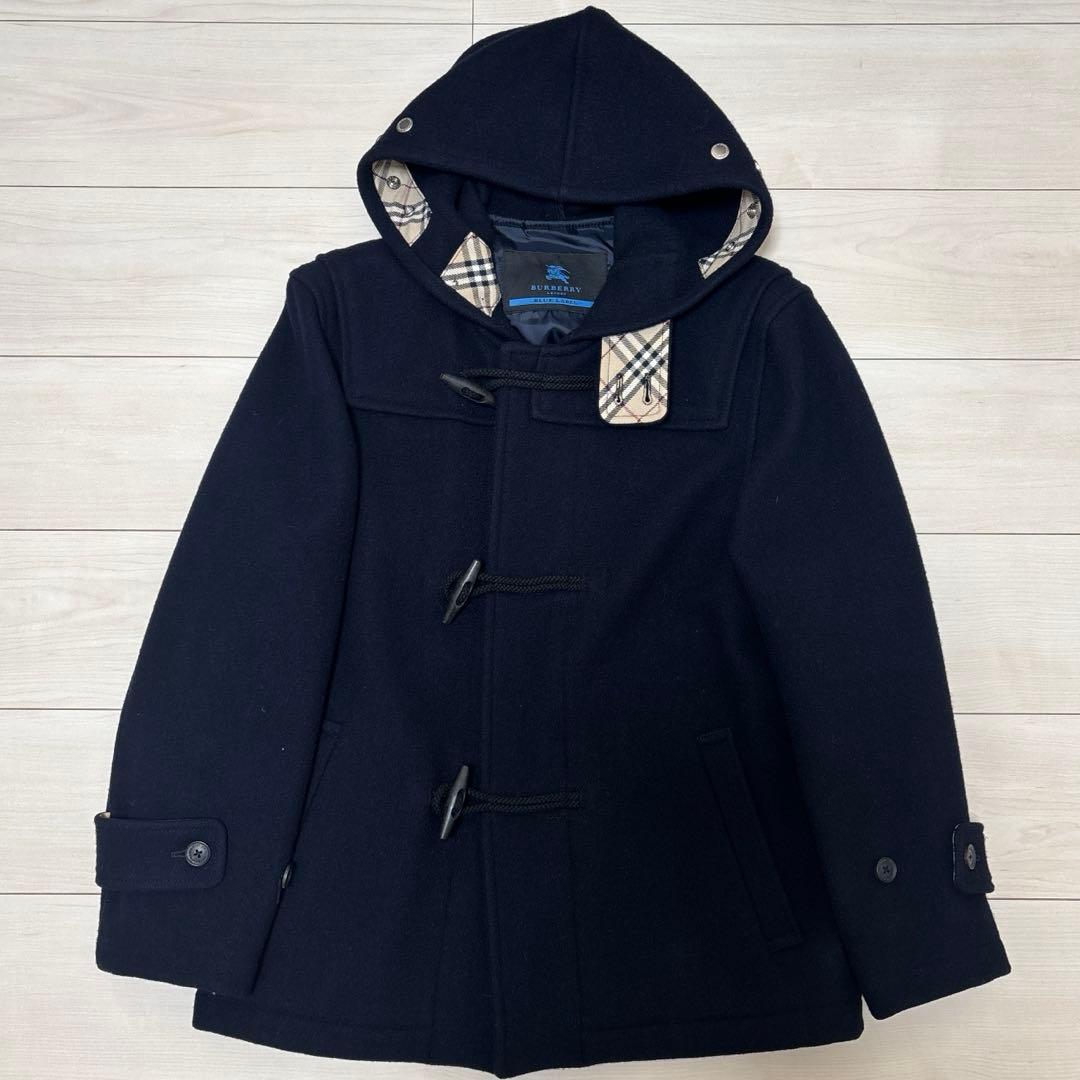 Burberry London ブルーレーベル　ダッフルコート ネイビー