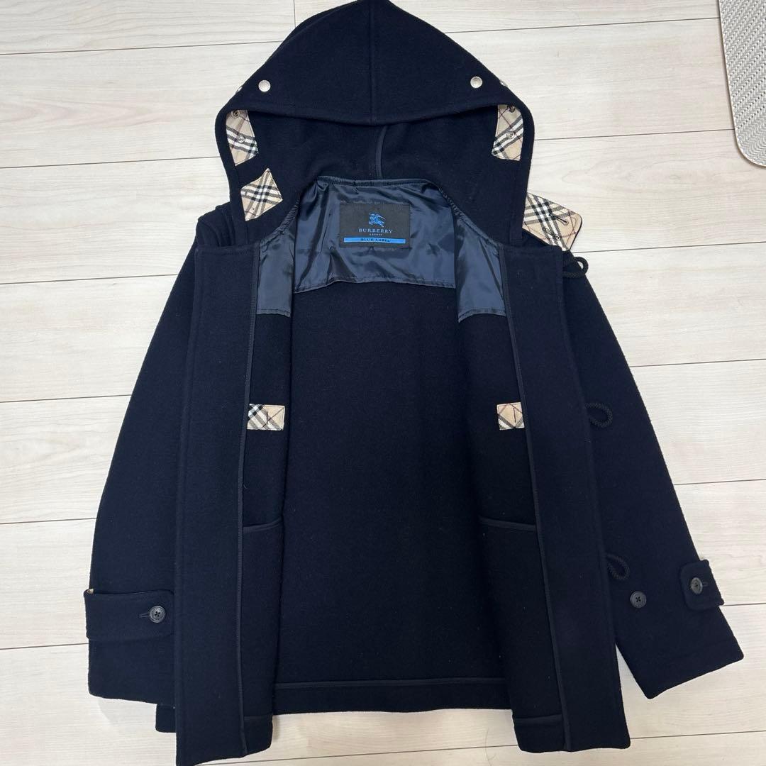 Burberry London ブルーレーベル　ダッフルコート ネイビー