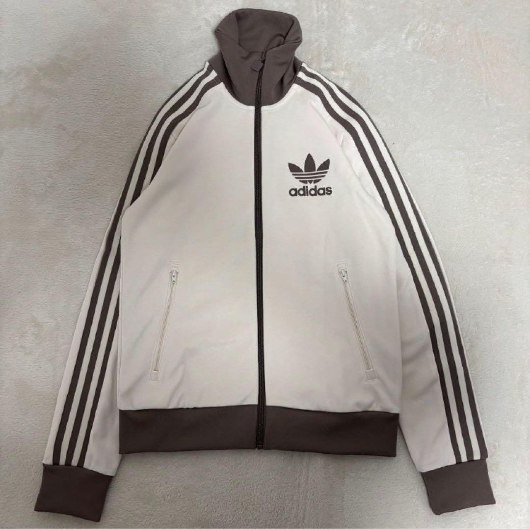 メ*8様 アディダス　トラックジャケット　ジャージ　ベッケンバウアー　オフホワイ