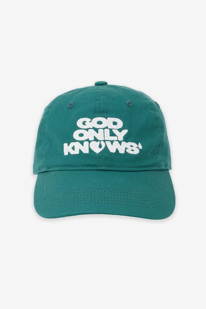 新品未使用 GOD ONLY KNOWS LOGO CAP