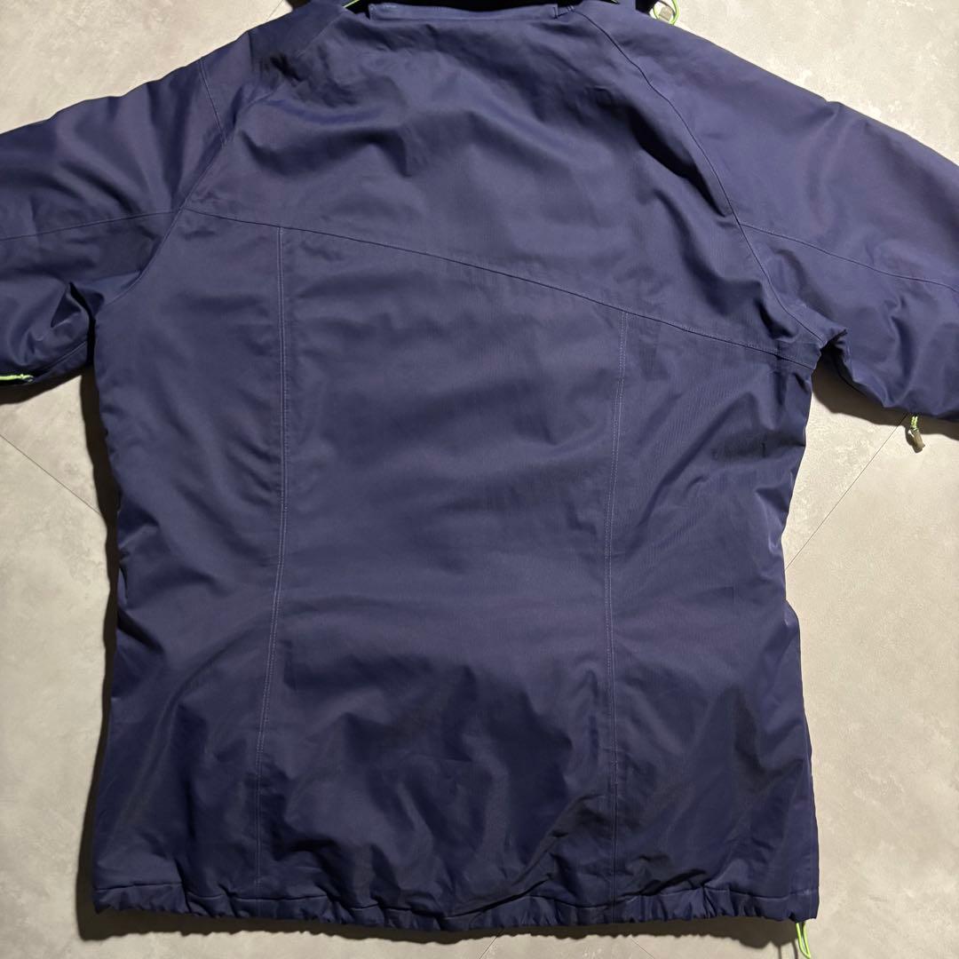 完品 00s SALOMON サロモン マウンテンパーカー パフジャケット　紺色