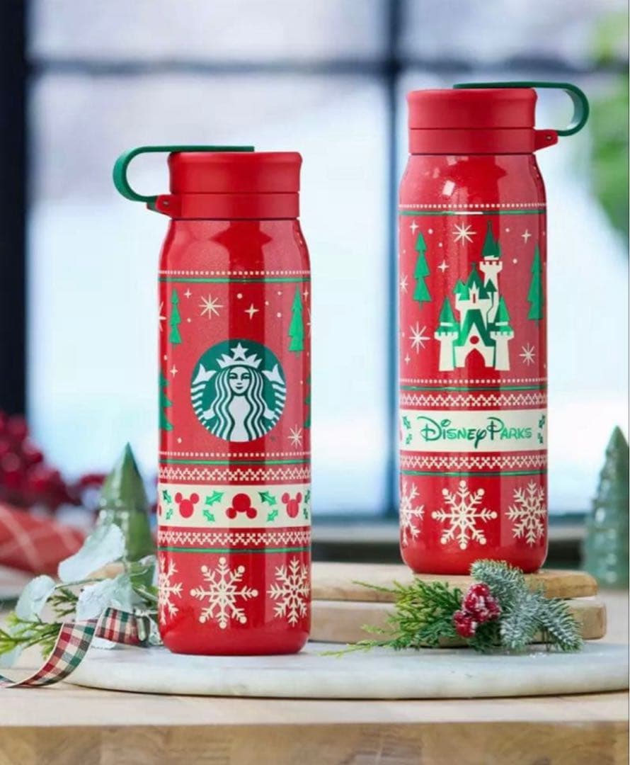 Starbucks × Disney クリスマス限定 タンブラー