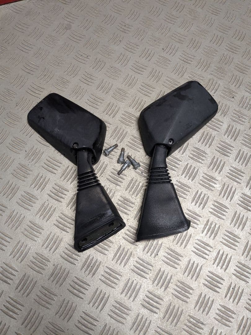 フュージョン MF02 純正ミラー 左右セット 中古品 当時物