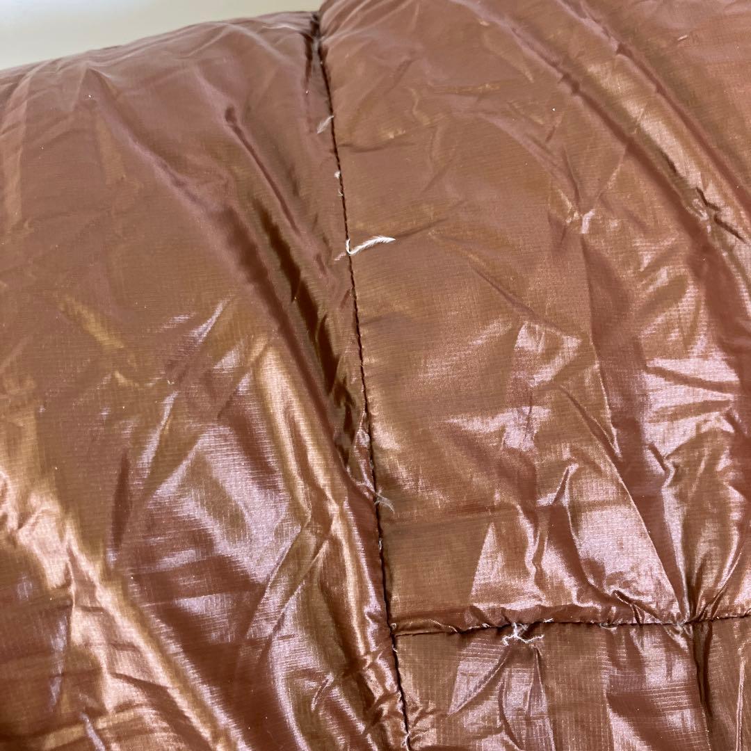 ネイチャーハイク ダウン シュラフ ベージュ／レッド キャンプ アウトドア