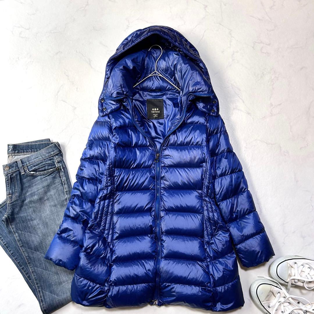 極美品 BABILA タトラス バビラ ダウンコート 2way ネイビー 01