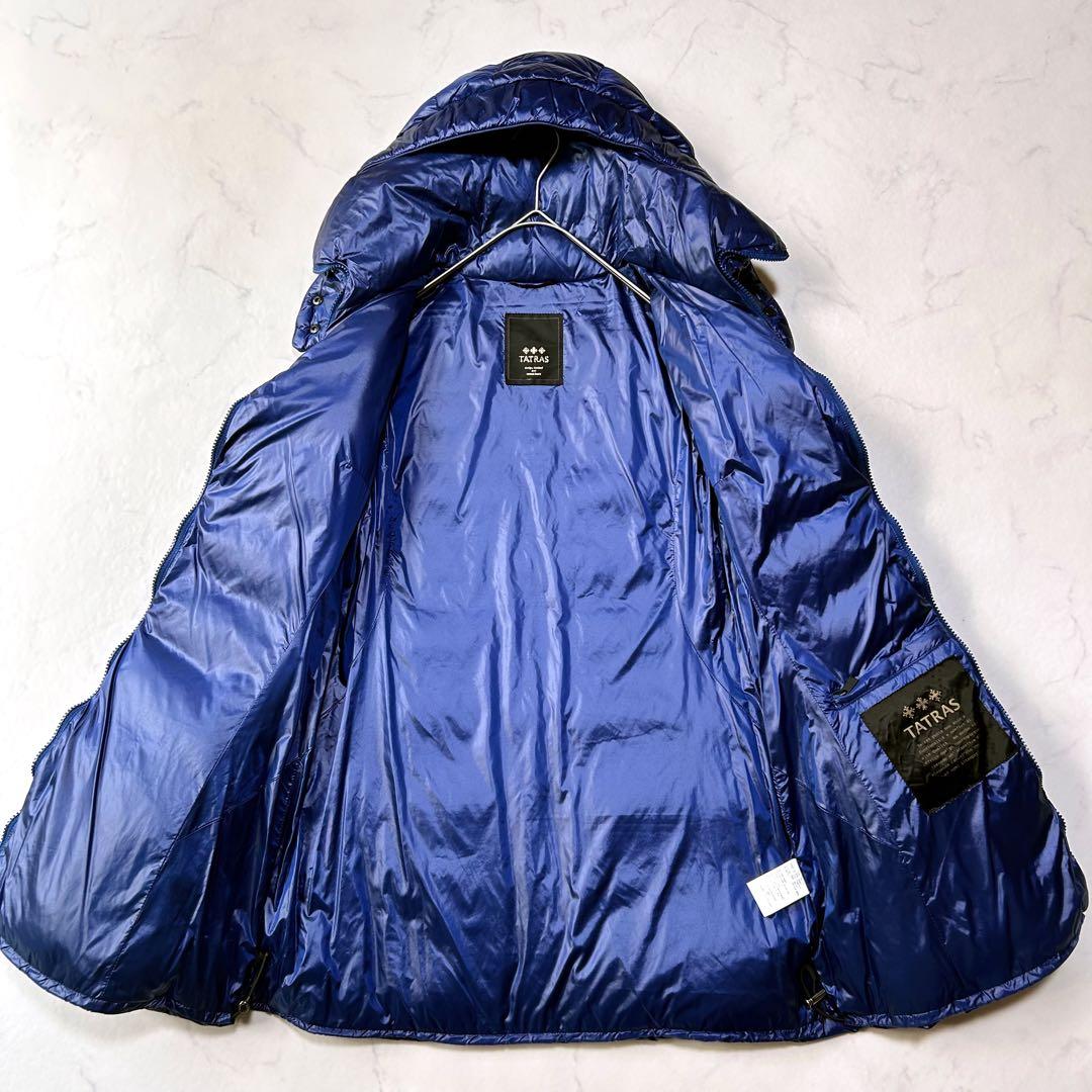 極美品 BABILA タトラス バビラ ダウンコート 2way ネイビー 01