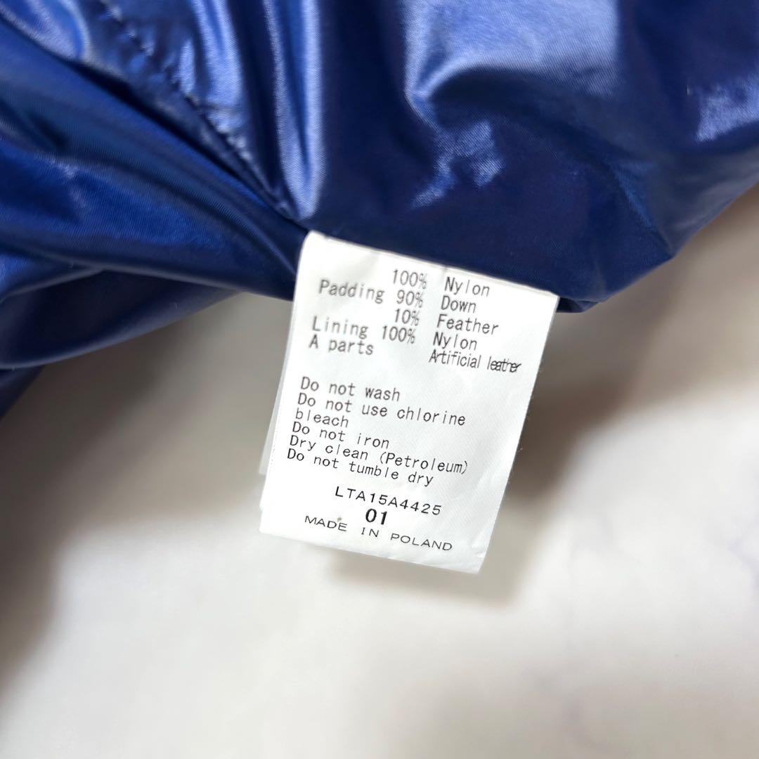 極美品 BABILA タトラス バビラ ダウンコート 2way ネイビー 01