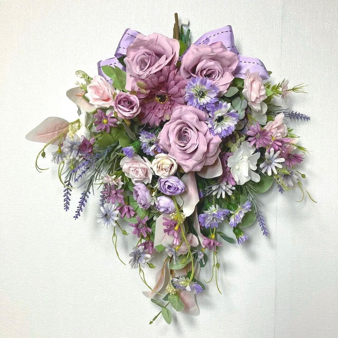 『フルール エテ 』 no.11 壁掛けブーケ