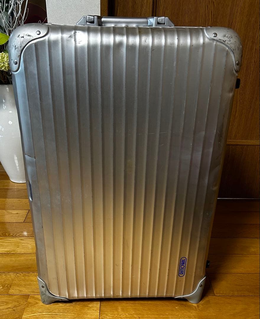 【内装極美品】RIMOWA RE-CRAFTED Check-In M アルミ