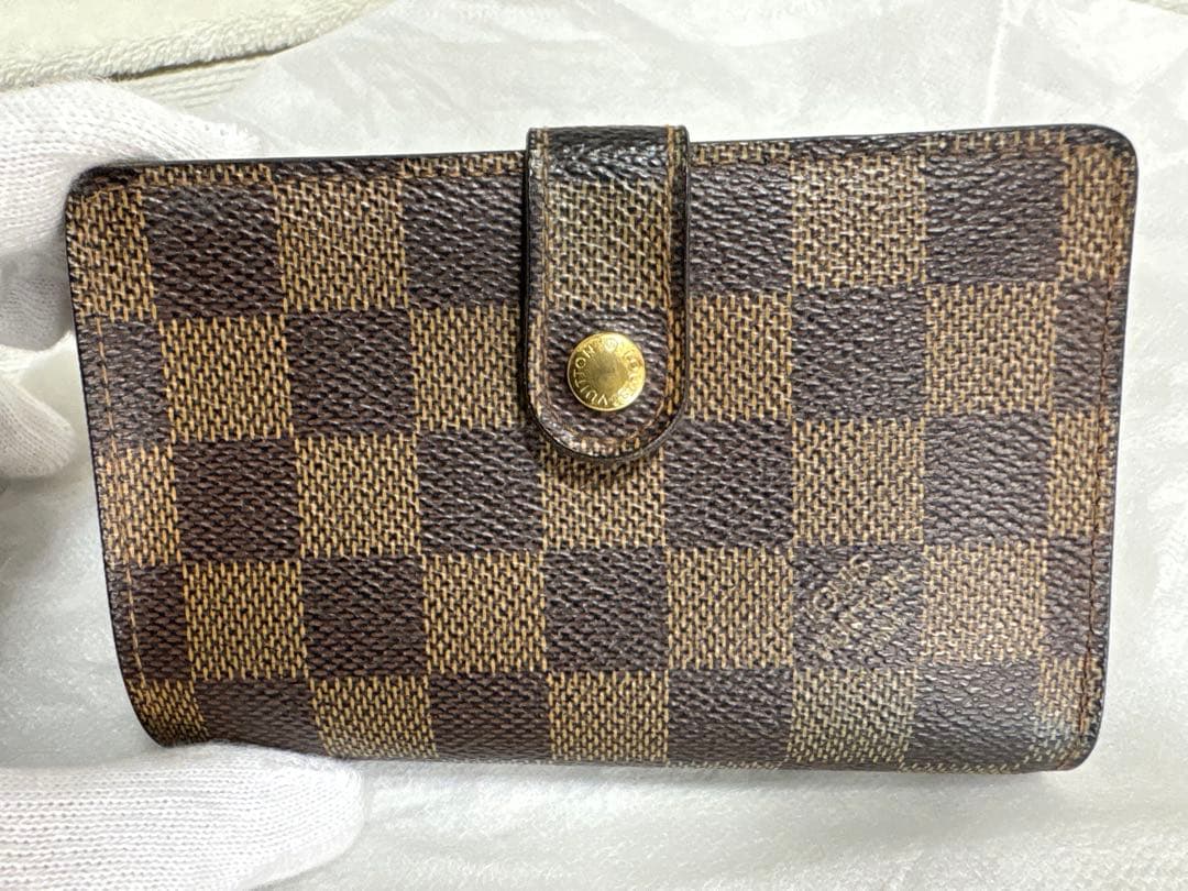 ま*ゆ様 Louis Vuitton ダミエ 二つ折り財布