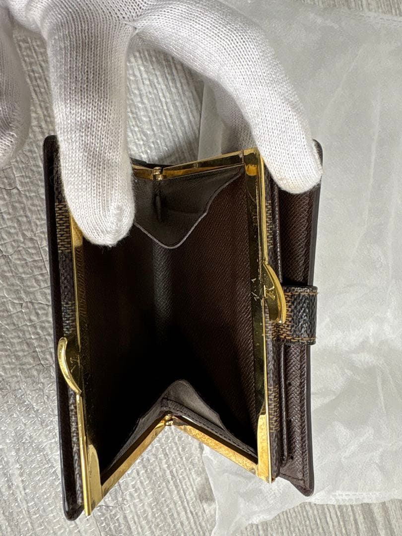 ま*ゆ様 Louis Vuitton ダミエ 二つ折り財布