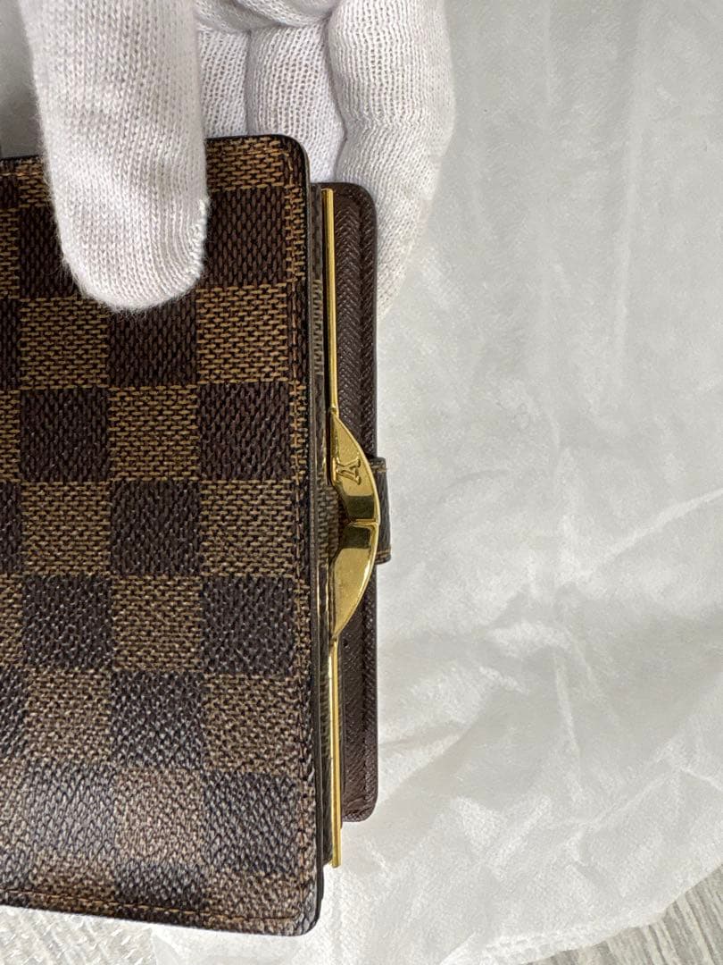 ま*ゆ様 Louis Vuitton ダミエ 二つ折り財布