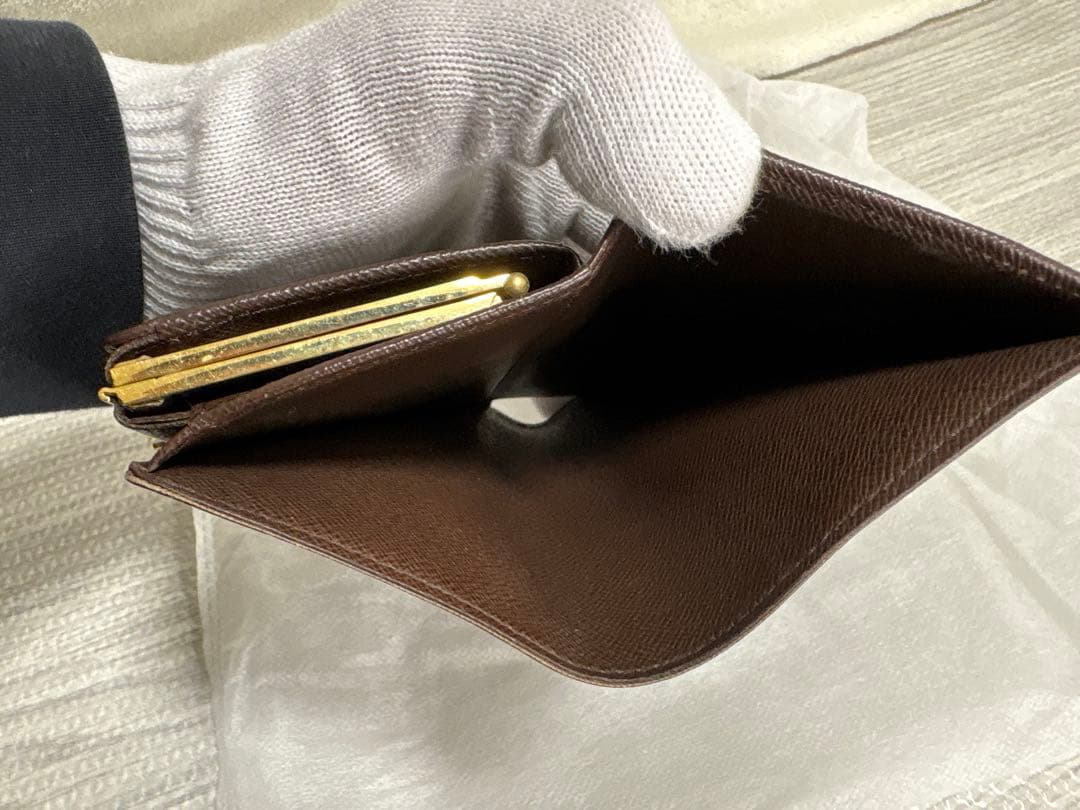 ま*ゆ様 Louis Vuitton ダミエ 二つ折り財布