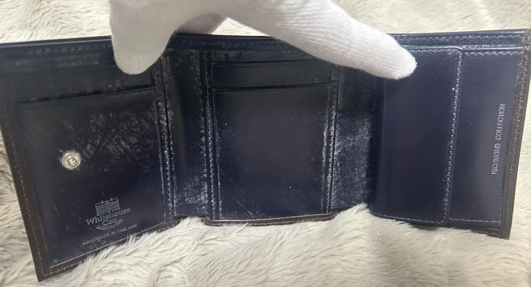 【新品未使用】ホワイトハウスコックス ユナイテッドアローズ別注 三つ折り財布