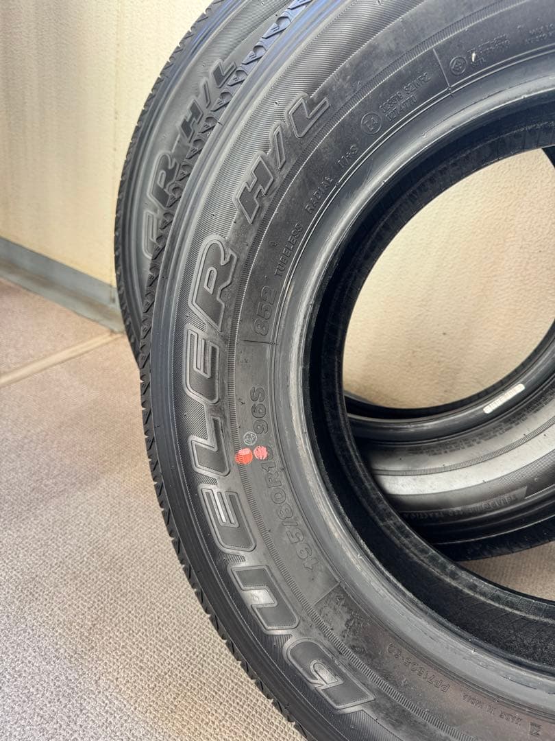 送料込‼︎ノマド　新車外し　ブリヂストン デュエラー H/L 195/80R15