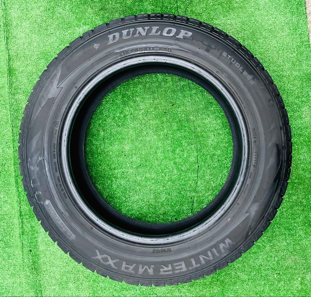 215/60R17.DUNLOP WINTERMAXX スタッドレス 2023年