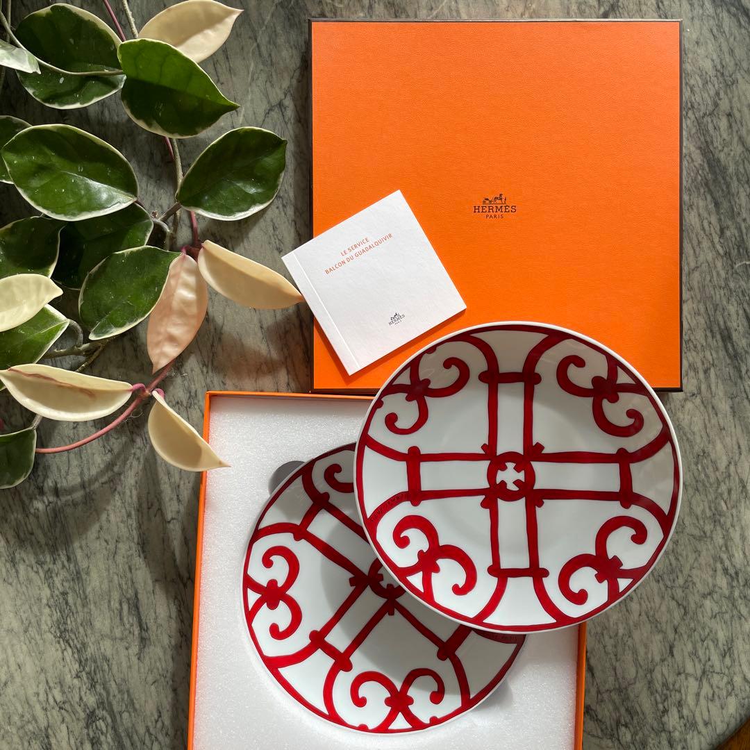 HERMES Guadalquivir  ガダルキヴィール 17cm ペアセット