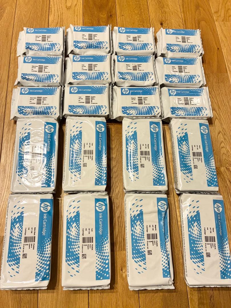 【新品未開封】HP728 インクカートリッジ 20個セット