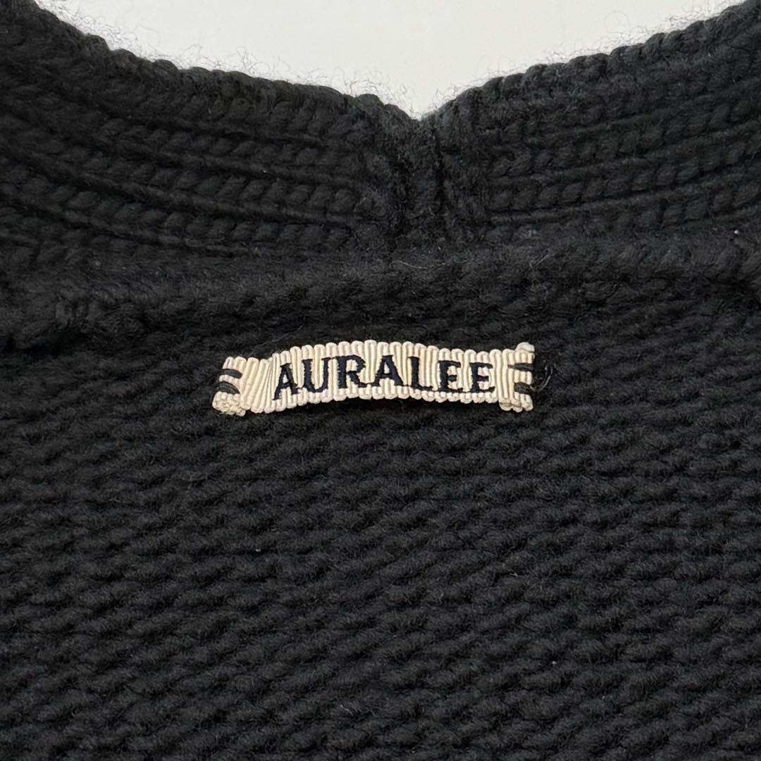 トップス AURALEE SUPER MILLED KNIT BIG CARDIGAN