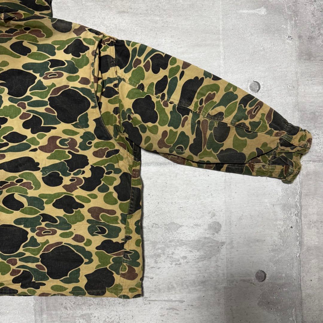 80s マウンテンパーカー ハンティングジャケット ダックハンターカモ カモ柄