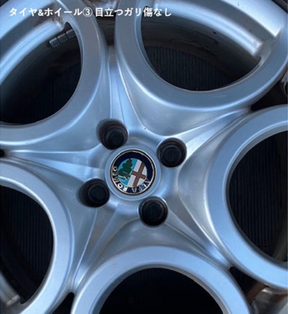 ＜値下げ＞アルファロメオミト 純正17インチホイール&タイヤ付き(溝少ない)