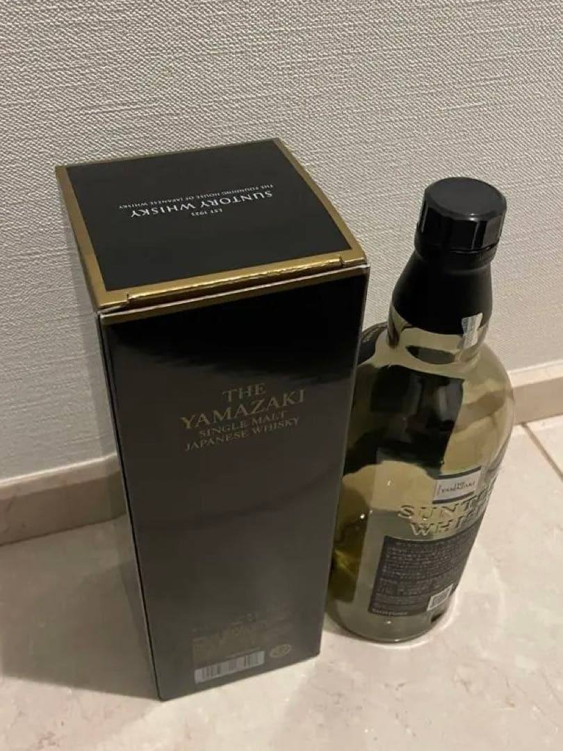 山崎18年　空瓶　空箱　超美品