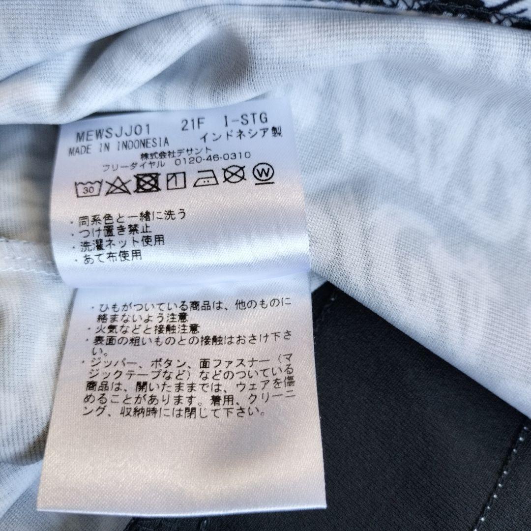 極美品✨マンシングウェア　希少 3L　ENVOYプリントワンピース　モックネック