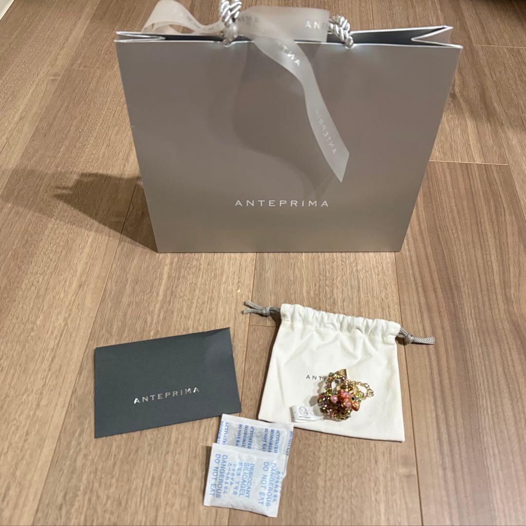 アンテプリマ 蜷川実花 バッグチャーム シャンパンマルチ