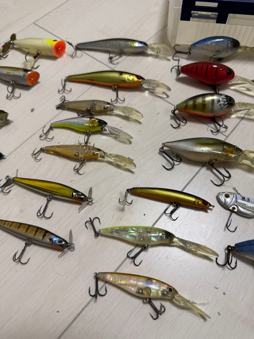 クランク　シャッド　ミノー　ポッパーなどなど