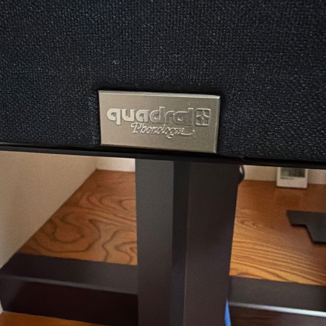 マッキー様希少品✨クアドラルロンドチェリー色　スピーカースタンドとスペーサー付き