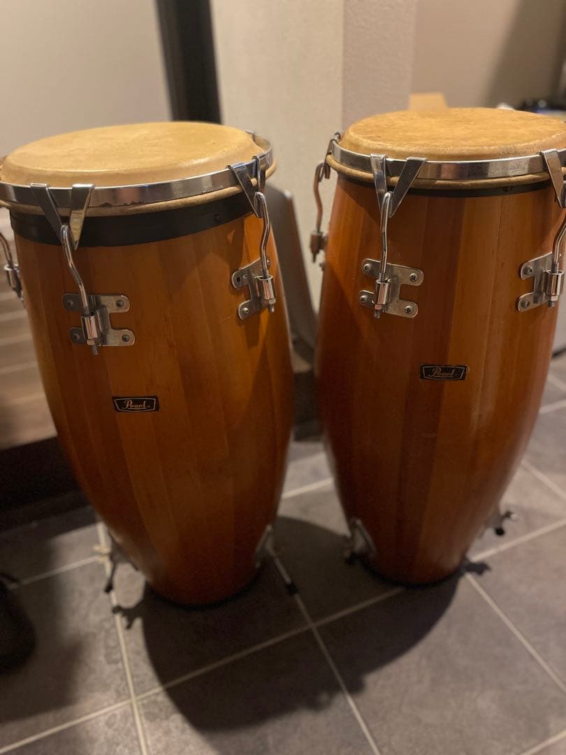 Pearl コンガ ペア 木製