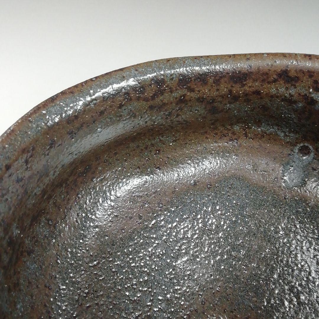 Ｗ８４　茶碗　『鼡志野　茶碗』『竹里庵　加藤春二 作』　共箱　抹茶碗　茶道具